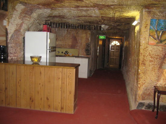 Unteriridische Wohnung 
in "Cooper Pedy"