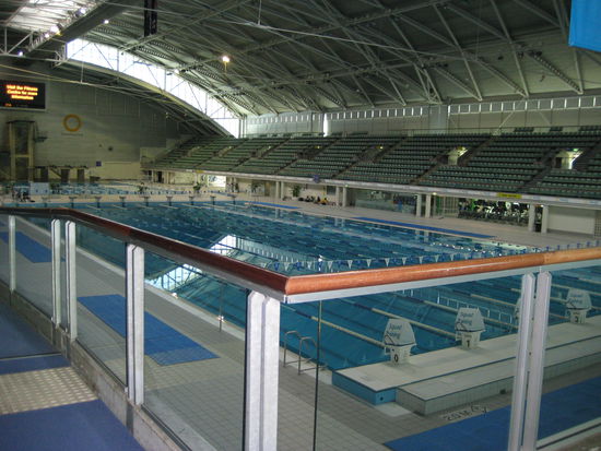 Das grosse Wettkampfbecken