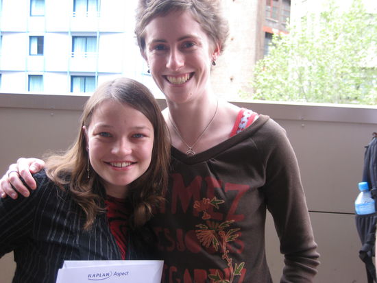 Meine Lehrerin Kate &amp; Ich am letzten Schultag