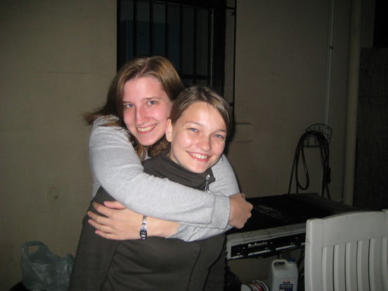 Letzter Abend in Sydney: Melanie &amp; Ich