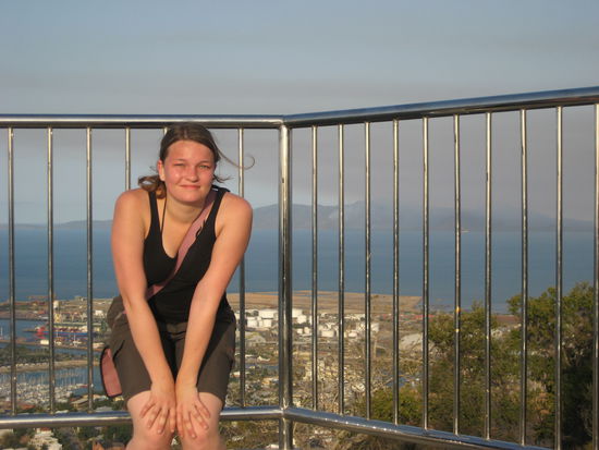 Ich mit dem Hintergrund auf Townsville