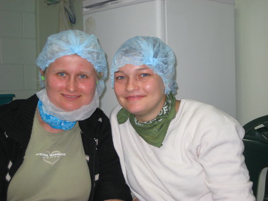 Monika &amp; Ich waehrend der Pause