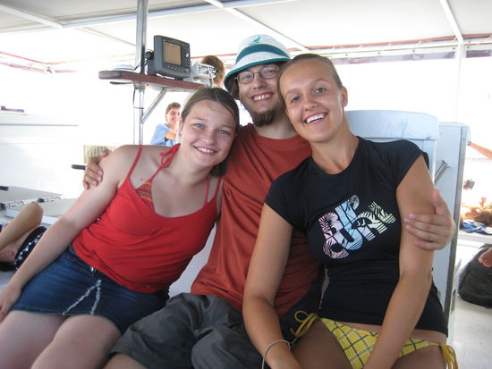 Auf der "Romance"
Steffi, Siegfried &amp; Ich