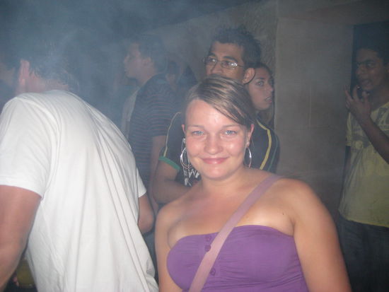 Ich in einem Nachtclub 
"The Gaff'