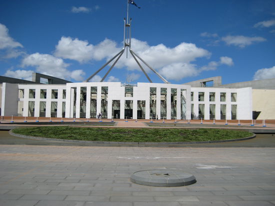 "Parliament House" in Canberra