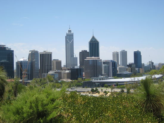 "Kings Park"-
beste Aussicht auf Perth