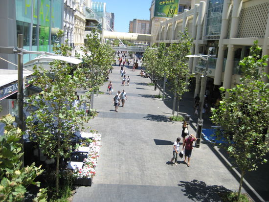 "Murray Street"-
Shopping-Mall in Perth