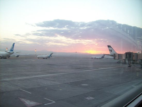 Morgens halb 7 in Teheran...