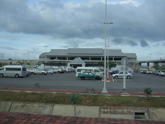 Flughafen Krabi, sooo klein aber schön