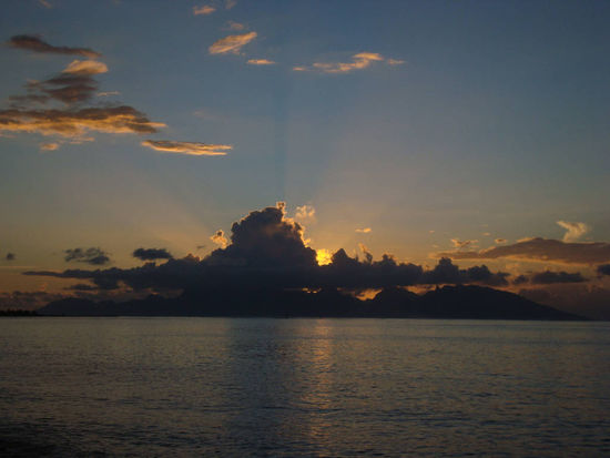 Letzter Blick auf Moorea