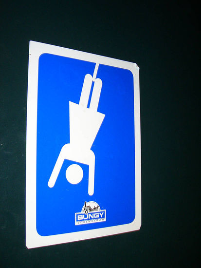 Klotür für Bungy-Weiberl