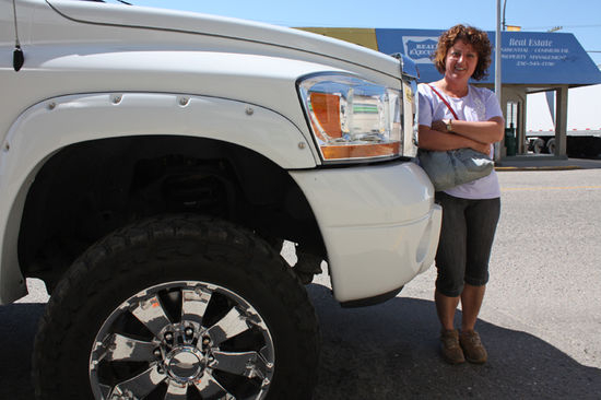 Dodge RAM 3500 - unser Traumauto! Nur,
wie komm ich da rein?