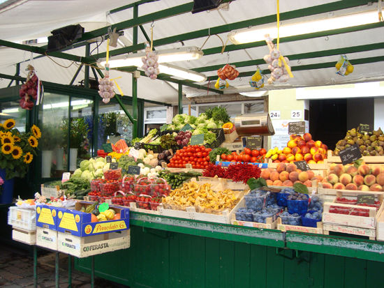 Täglicher Markt in Bozen