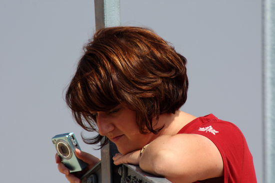 Da geht es weit runter