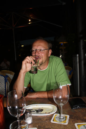 Ein leckerer UZO zum Abschluss musste natürlich auch sein!