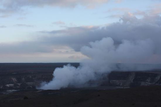 Der Kilauea Krater