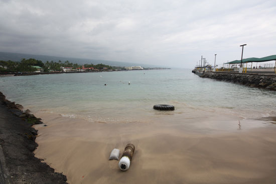 Der Schwimmstart nach dem Tsunami