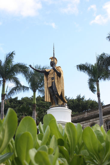 Noch eine Statue von King Kamehameha I