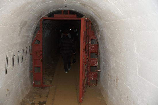 Mit der Taschenlampe ging es in die Unterwelt