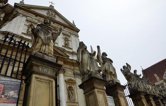 Auf dem Weg zum Wawel-Hügel