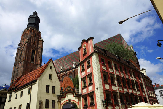 Kirche St. Elisabeth - die 92 Meter bis zur Aussichtsplattform wurden zu Fuß erklommen
