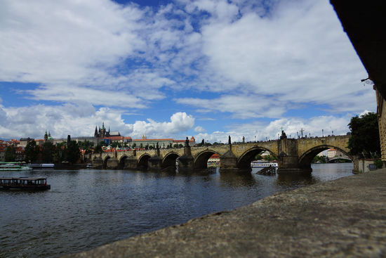 Die berühmte Karlsbrücke