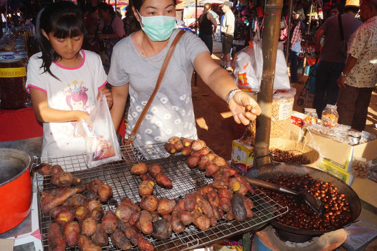 Leckere Kartoffel und Maroni