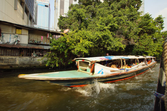 Die Fahrt war teilweise rasant