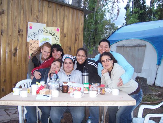 Das ist ein Teil der verrueckten Huehner mit denen ich Chile unsicher gemacht habe