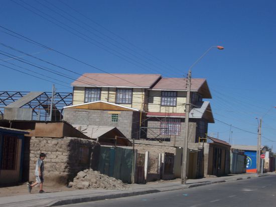 Das war unser Haus in Calama. Hier haben wir zu 15.gewohnt...