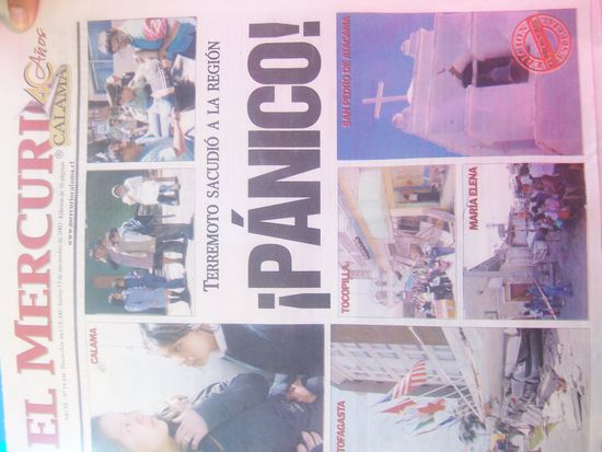 Soviel zum Erdbeben das wir ja miterleben durften...
Stand alles ganz gross in der Zeitung.