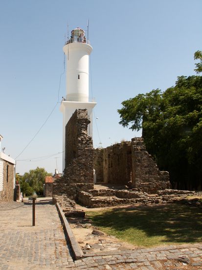 Der Leuchtturm vom Colonia (Uruguay)