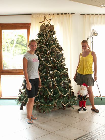 Weihnachten im Minirock