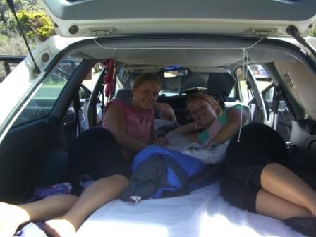 Unser "Schlafzimmer" seit den letzten zwei Wochen