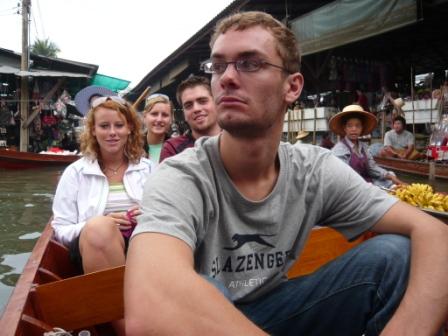 ganz frueh am Morgen aufm Floating Market