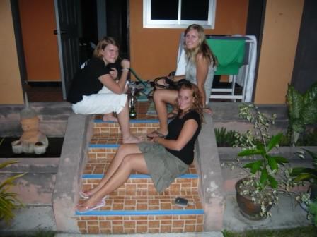 chillen vor der Bungalowhuette