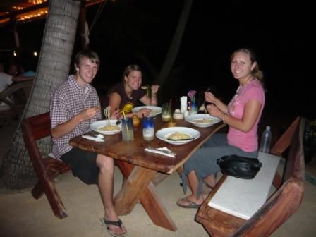 cabonara essen am letzten Abend auf Koh SAmui