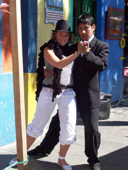 Ich werd hier noch zur richtigen Tangotaenzerin wenns so weiter geht...