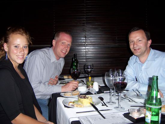 Zum kroenenden Abschluss haben wir uns eine echt super Tango-Show angesehen und dort Abendgegessen