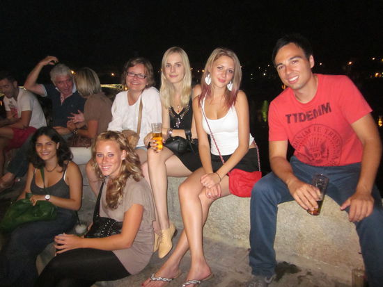 Abends en la calle betis