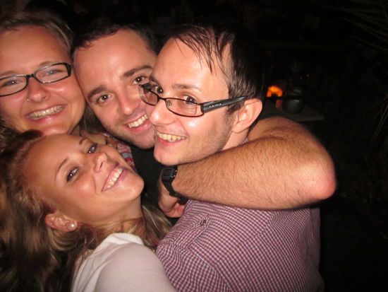 Darf ich vorstellen, meine WG Kompanen..Susi, Graham und Warren
Die 2 Spanier fehlen leider...