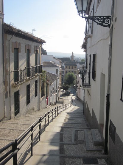 langsam gehts Berg auf...