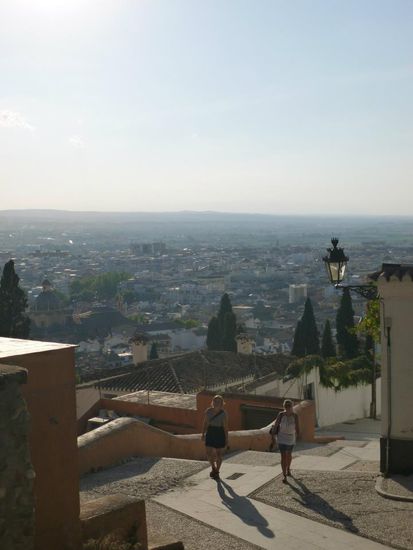 und wir wurden immer langsamen