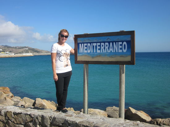 Die ruhige Seite des Meeres