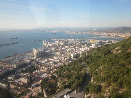 Aussicht auf Gibraltar
