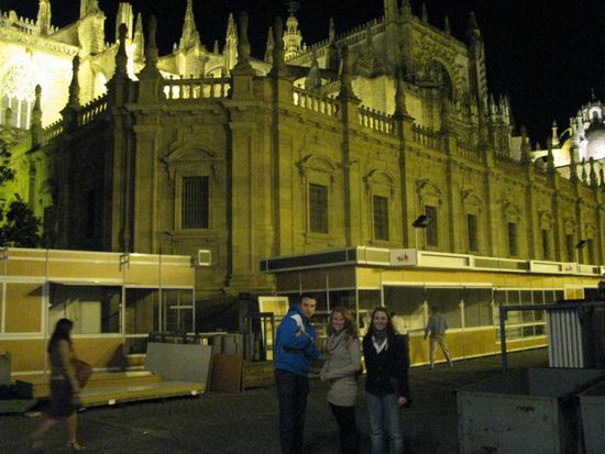 Abends an der Kathedrale