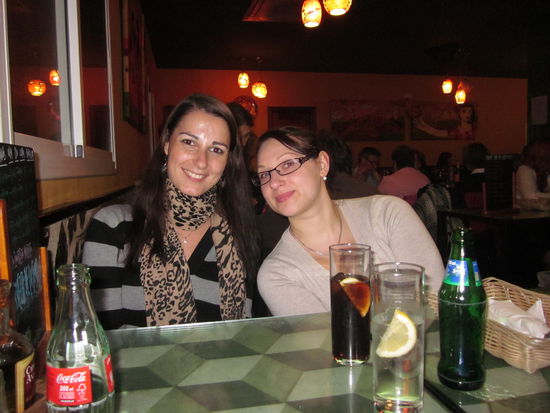 gemütliches Abendessen zu4.