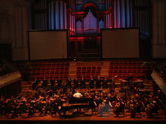 Auckland Symphony Orchestra in der Stadthalle(Going to the Movies)