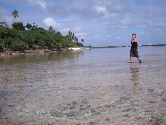 Ich am Strand...es ist immer noch Ebbe