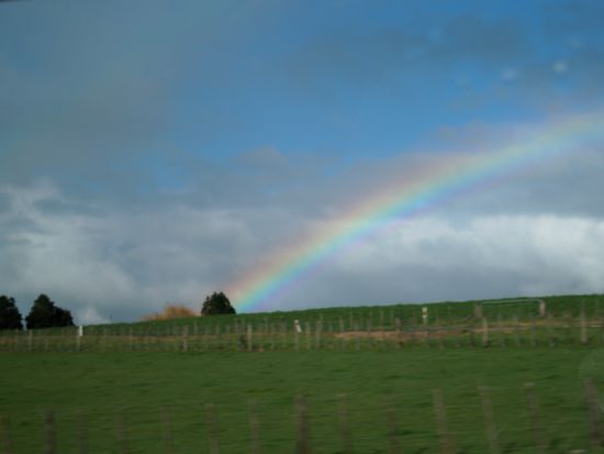 Auf der Rueckfahrt kam dann doch ab und zu die Sonne raus!